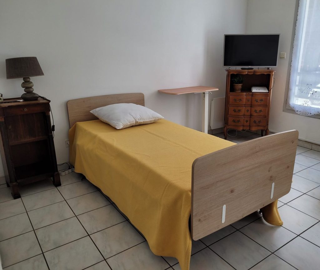 appartement de répit à Lyon - lit