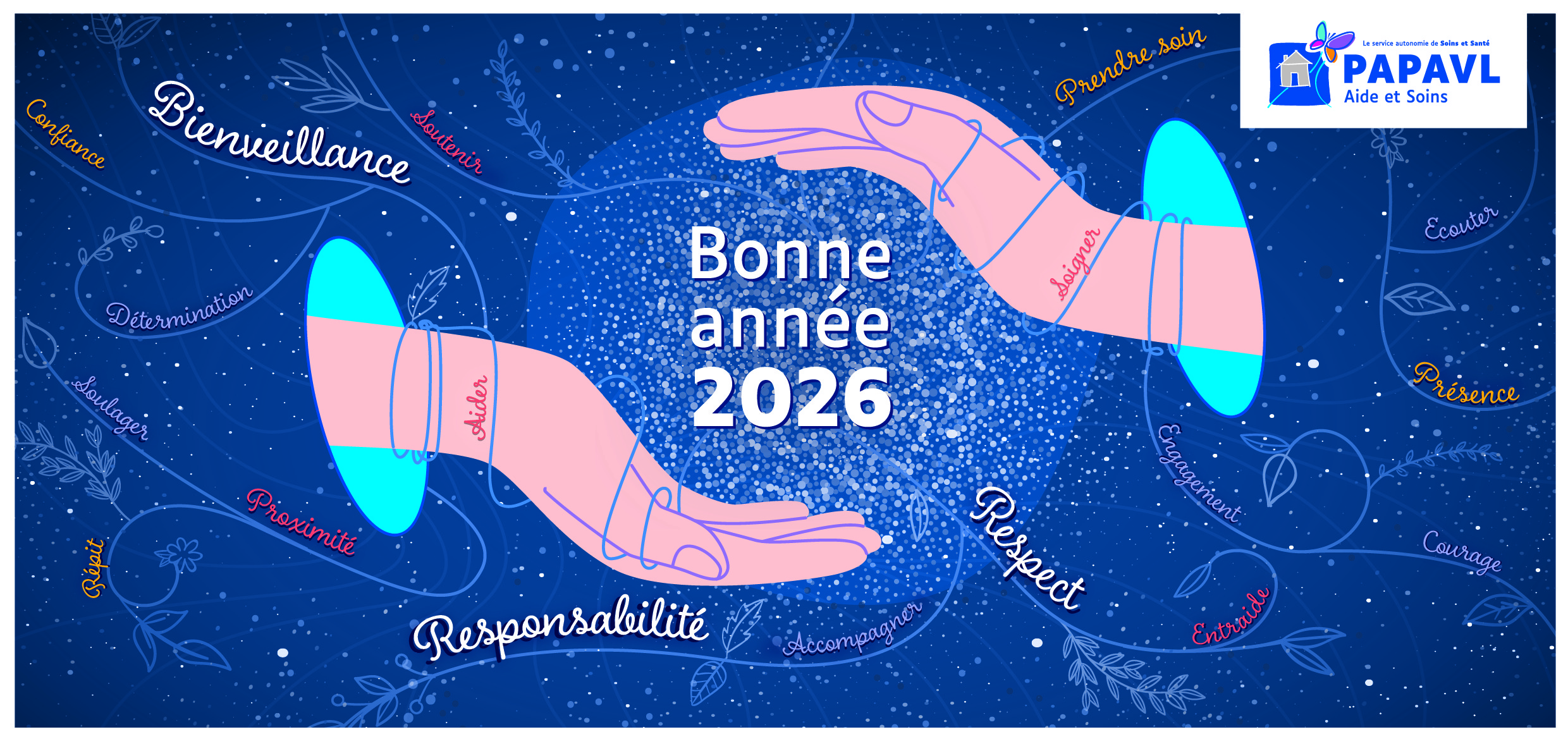 voeux 2026 PAPAVL Aide et Soins
